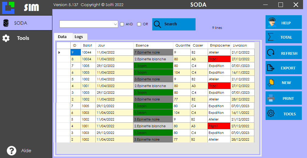 SODA Data Management Software